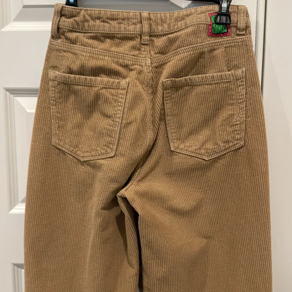 Empyre Tori 90s Khaki Corduroy Skate Pants Baggy Fit Size 3